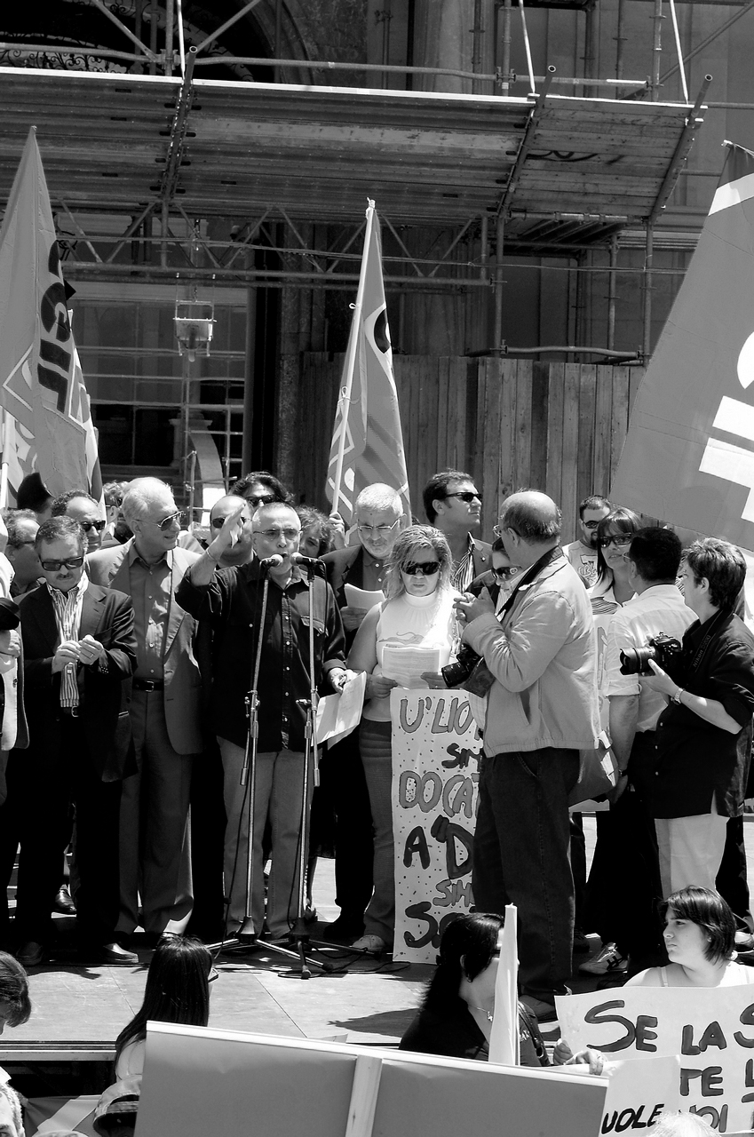 L'intervento di Melina Di  Fazio (foto Maurizio Parisi)